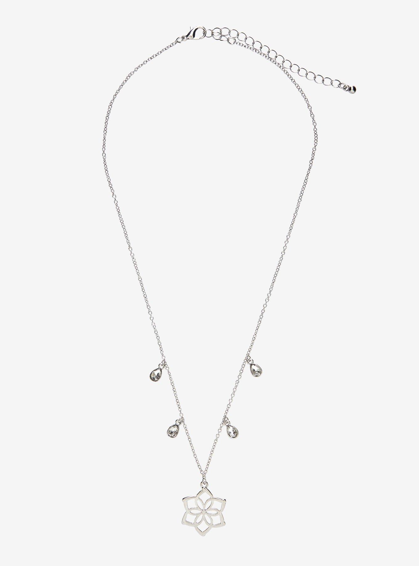 The Lord of The Rings Galadriel Flower Necklace Her Universe Exclusive, , hi-res