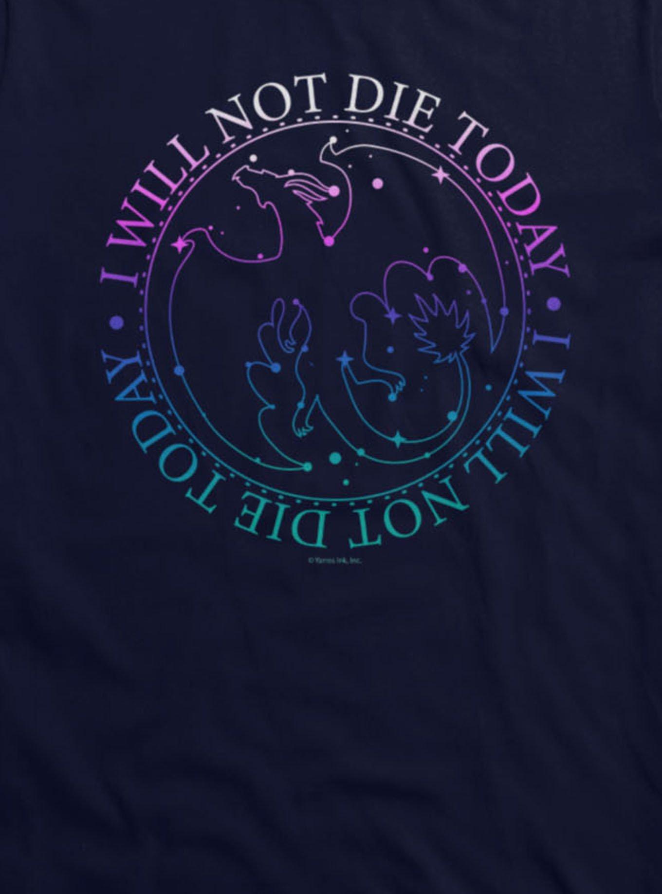 Fourth Wing The Empyrean I Will Not Die Circle Girls T-Shirt, , hi-res