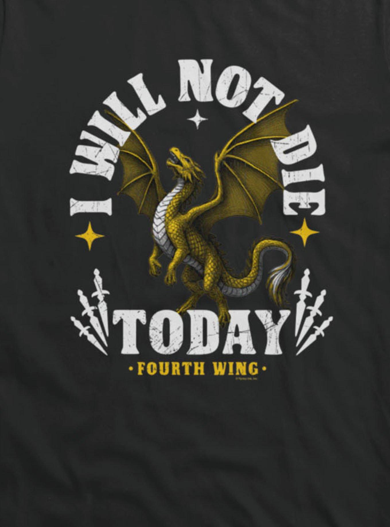 Fourth Wing The Empyrean Will Not Die Arch Girls T-Shirt, , hi-res