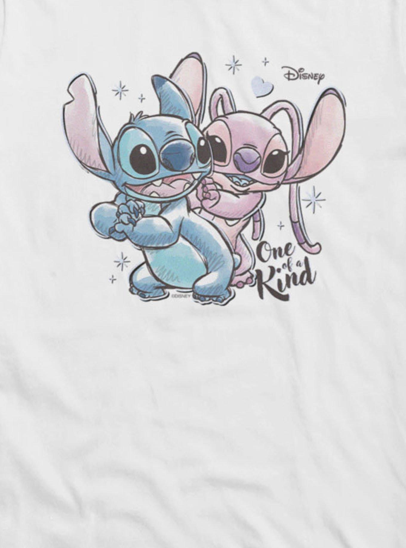 Disney Lilo & Stitch Stitch And Angel One Of A Kind Girls T-Shirt, , hi-res