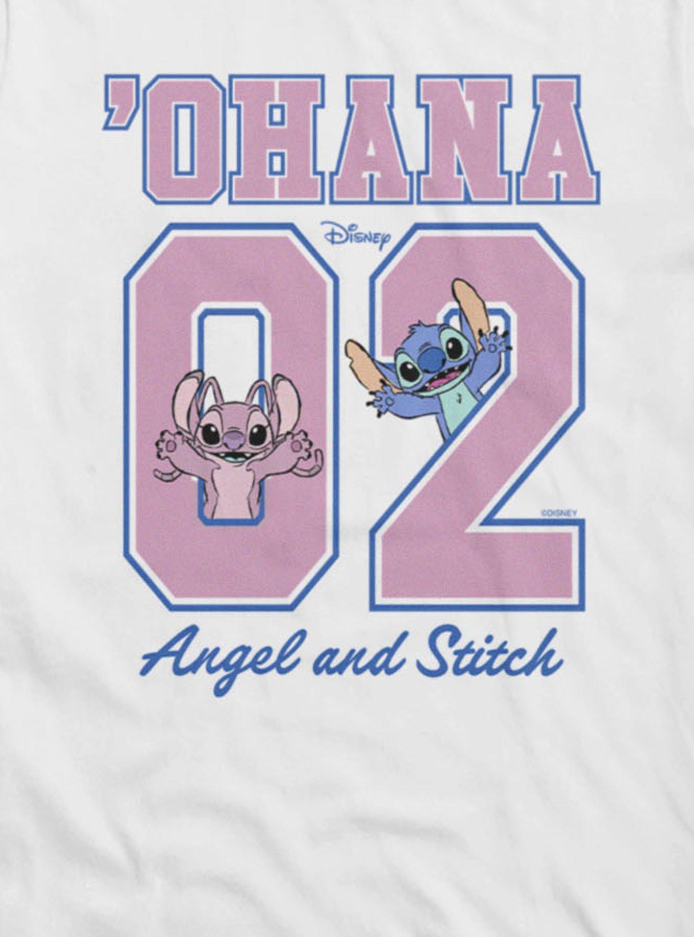 Disney Lilo & Stitch Stitch And Angel Ohana Girls T-Shirt, , hi-res