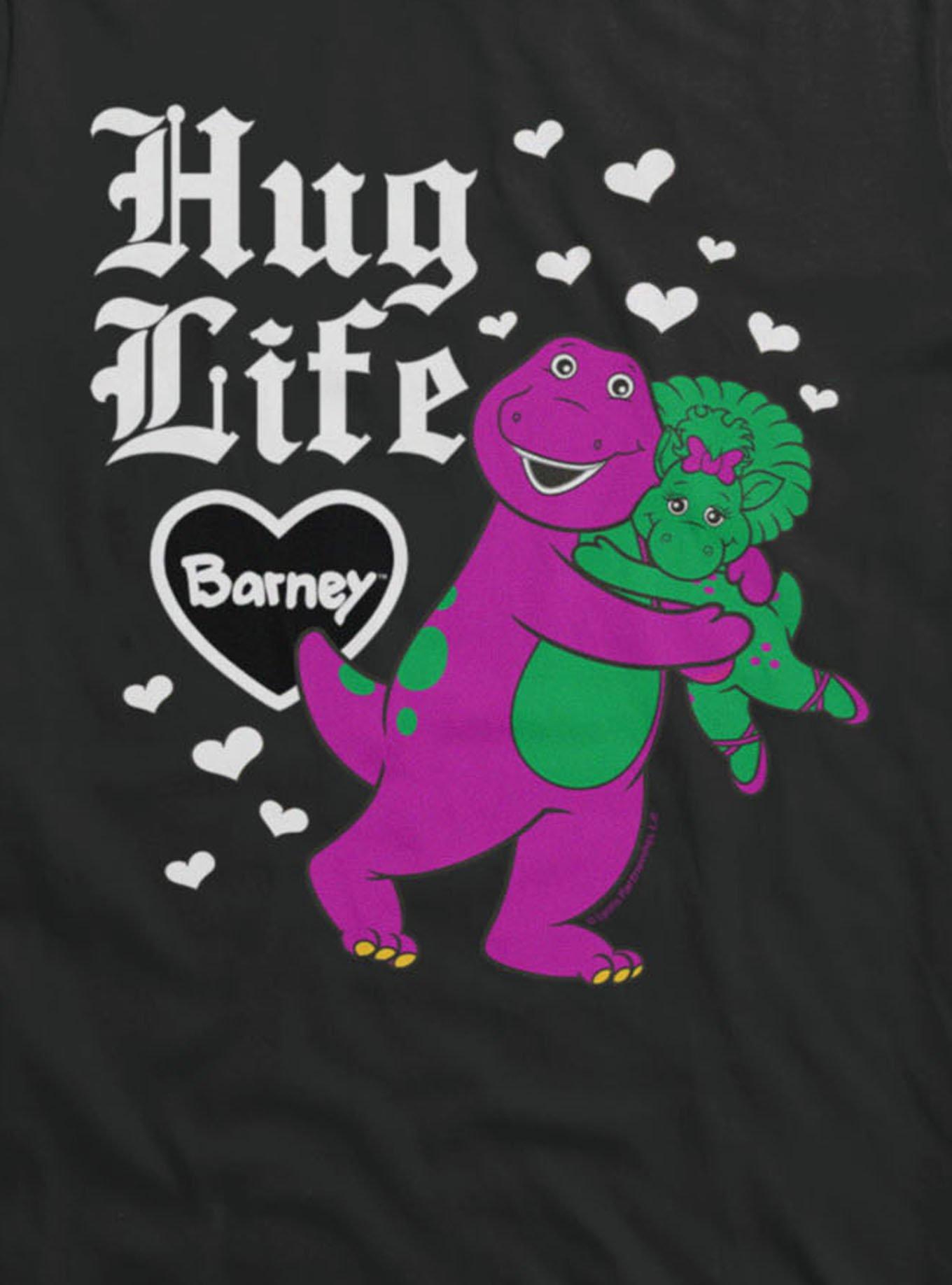 Barney Hug Life And Hearts T-Shirt, , hi-res