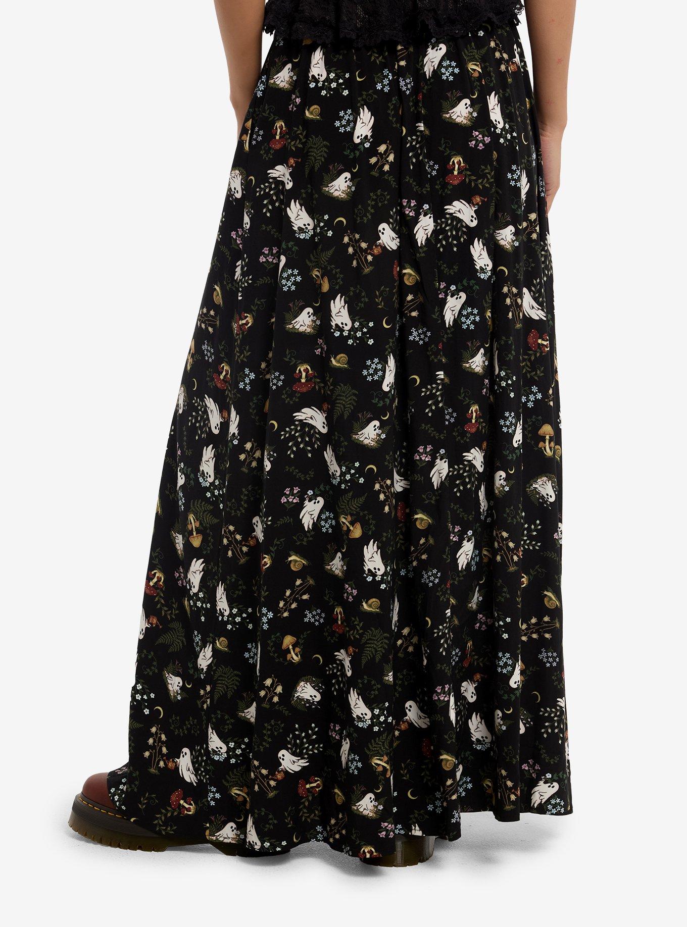 Thorn & Fable Ghost Plants Maxi Skirt, , hi-res