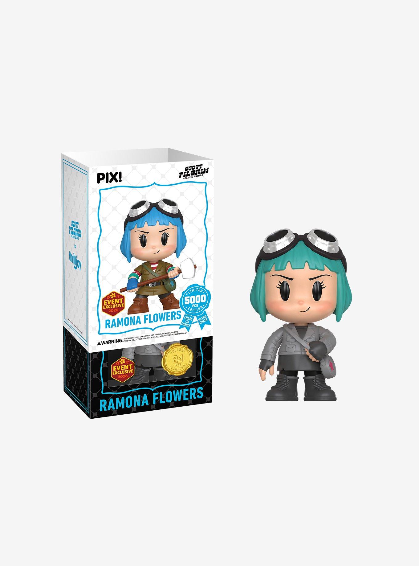 Thrilljoy Scott Pilgrim Vs. The World Pix! Ramona Flowers Collectible Figure, , alternate