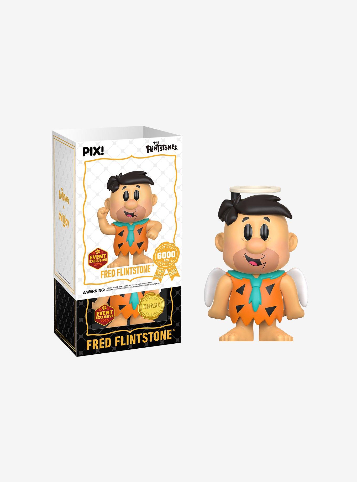 Thrilljoy The Flintstones Pix! Fred Flintstone Collectible Figure, , hi-res