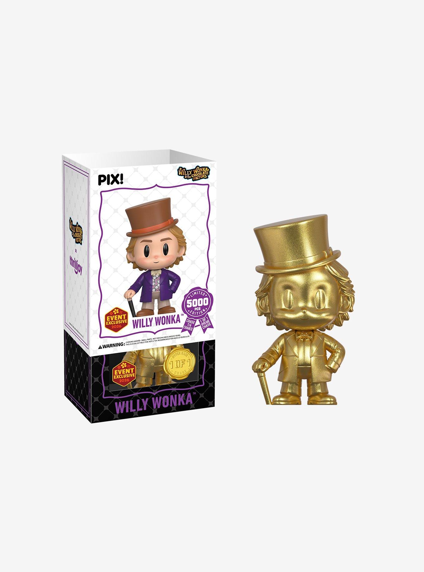 Thrilljoy Willy Wonka And The Chocolate Factory Pix! Willy Wonka Collectible Figure, , alternate