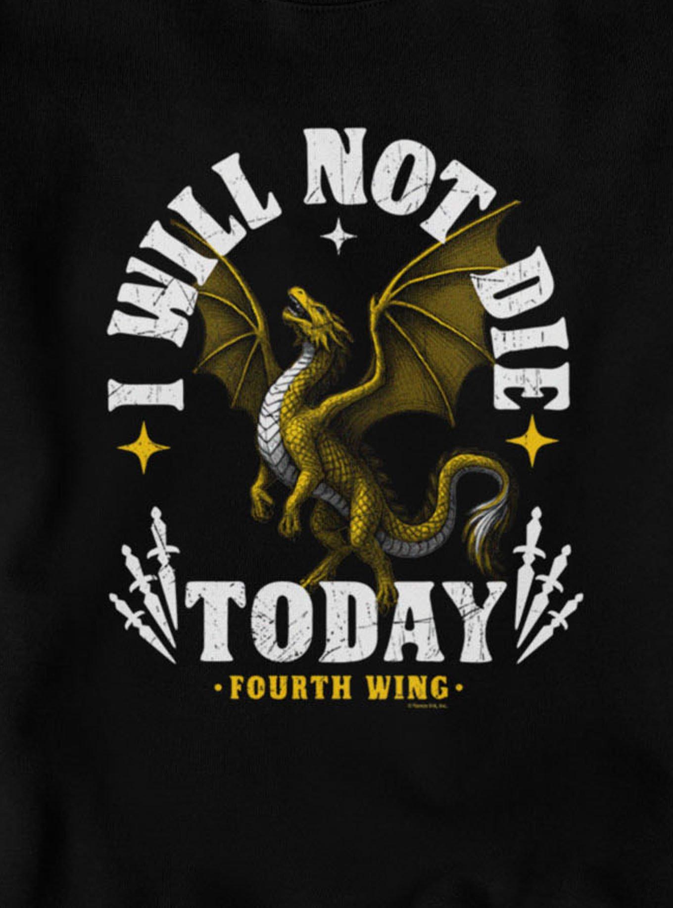 Fourth Wing The Empyrean Will Not Die Arch Sweatshirt, , hi-res