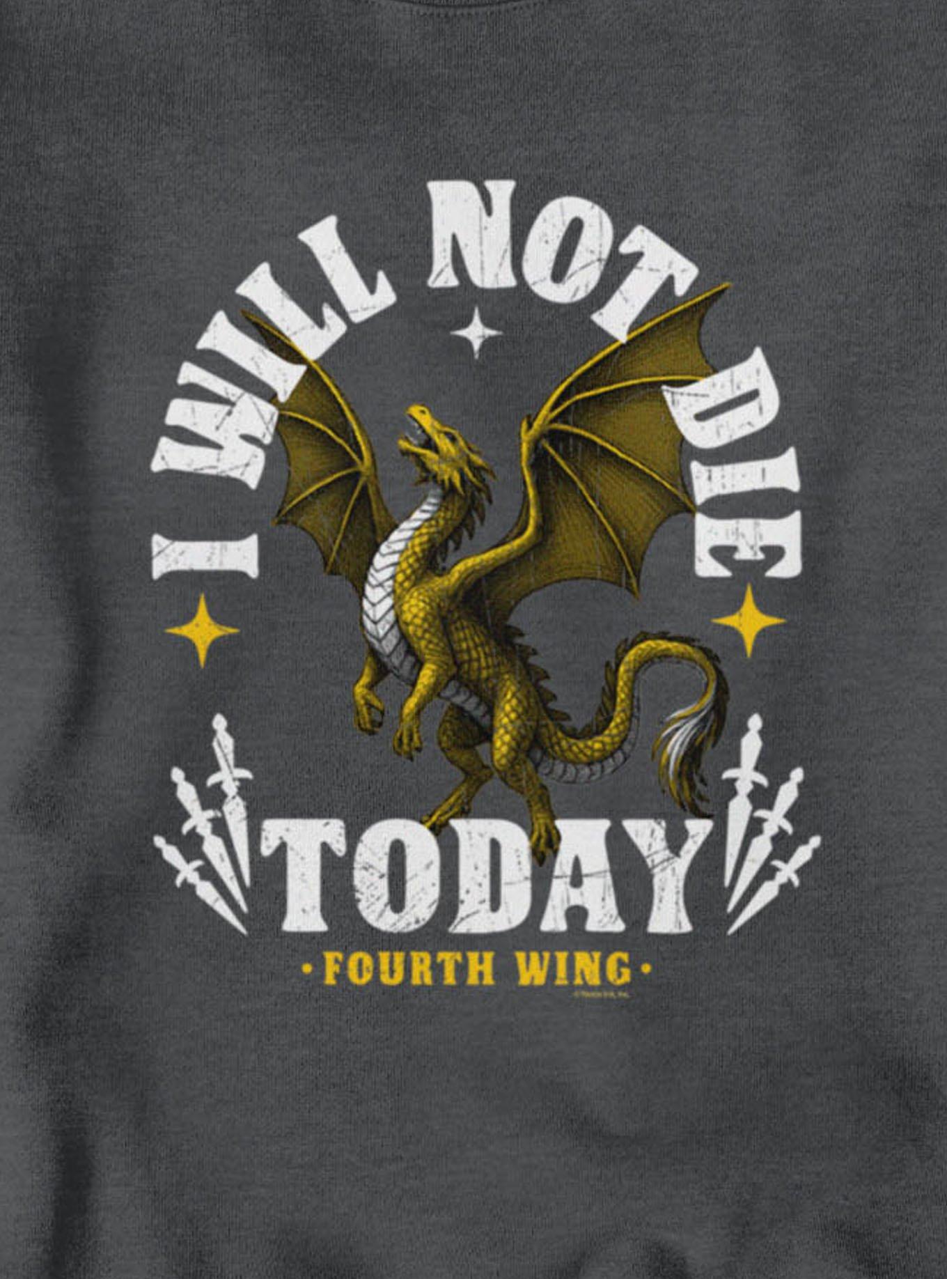 Fourth Wing The Empyrean Will Not Die Arch Sweatshirt, , hi-res