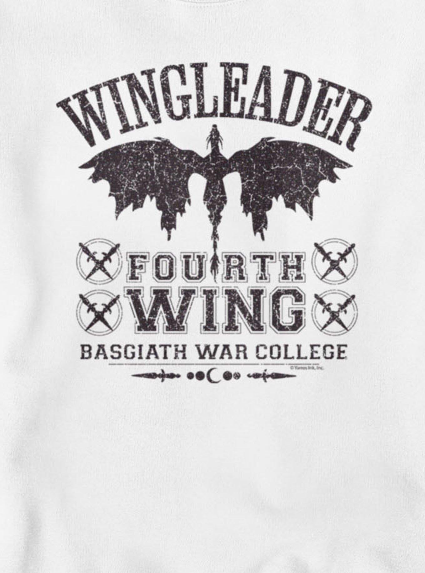 Fourth Wing The Empyrean Wingleader Basgiath War College Sweatshirt, , hi-res