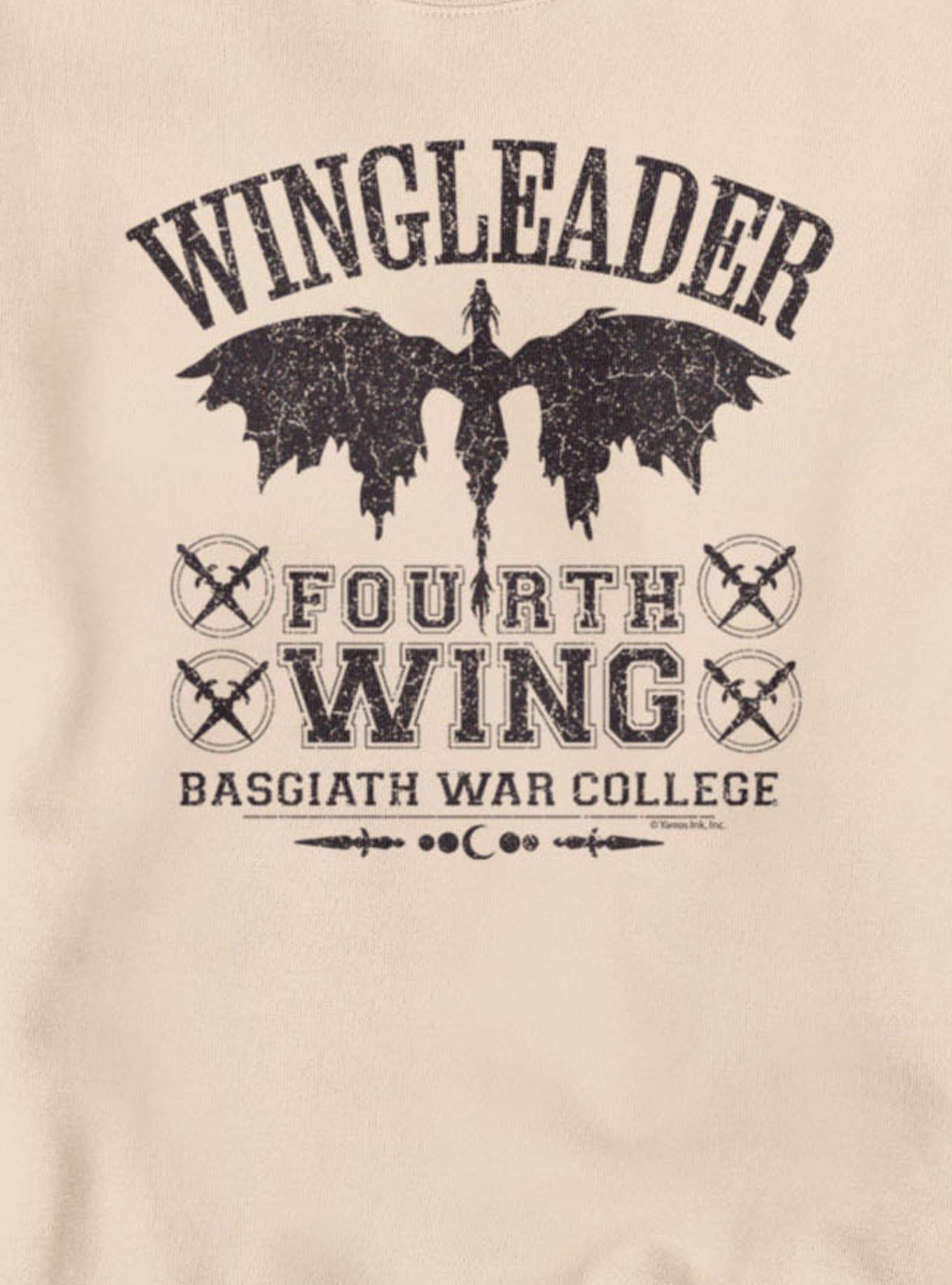 Fourth Wing The Empyrean Wingleader Basgiath War College Sweatshirt, , hi-res