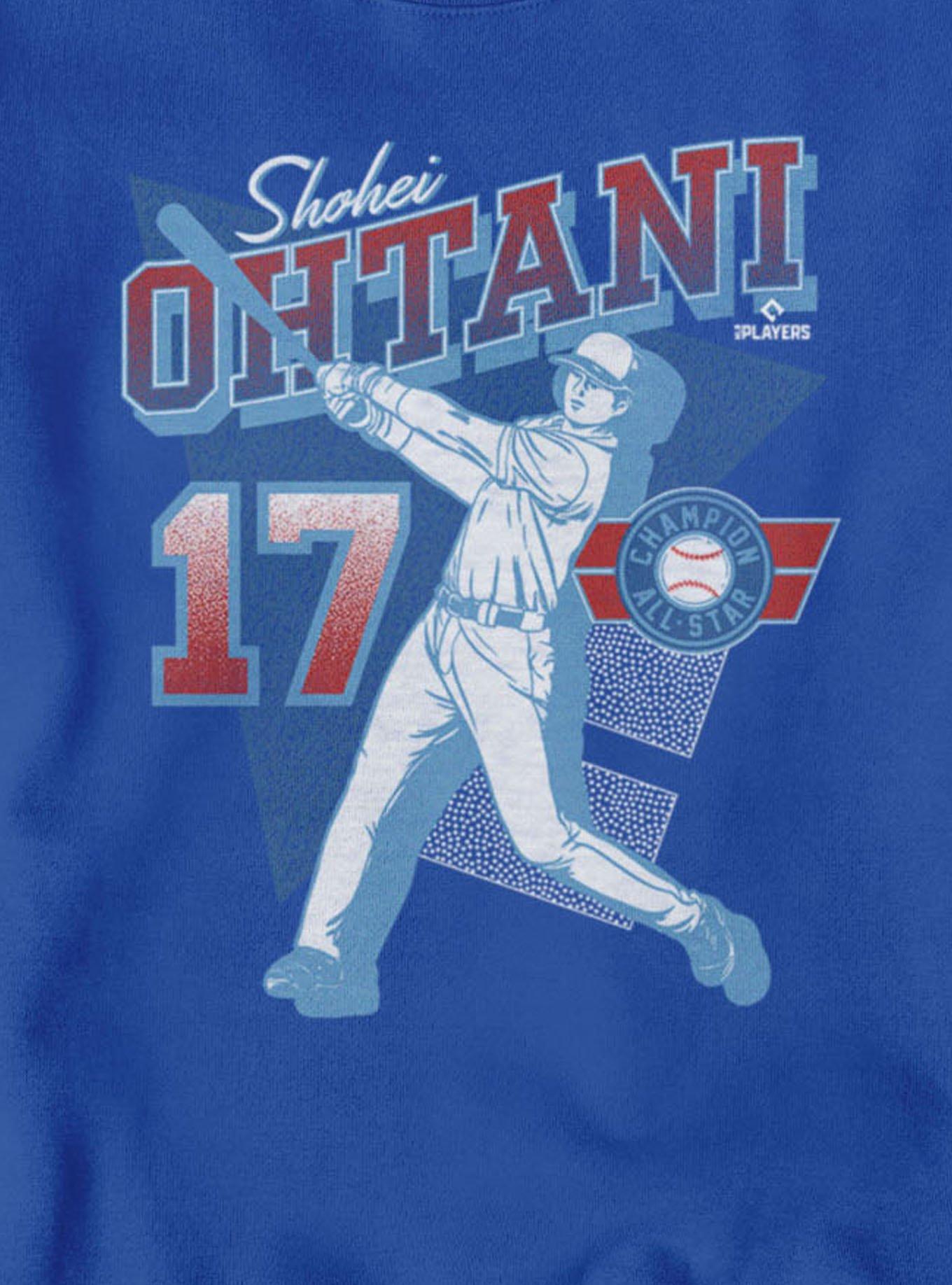 MLB Los Angeles Dodgers Shohei Ohtani Geometric Swing Sweatshirt, , hi-res