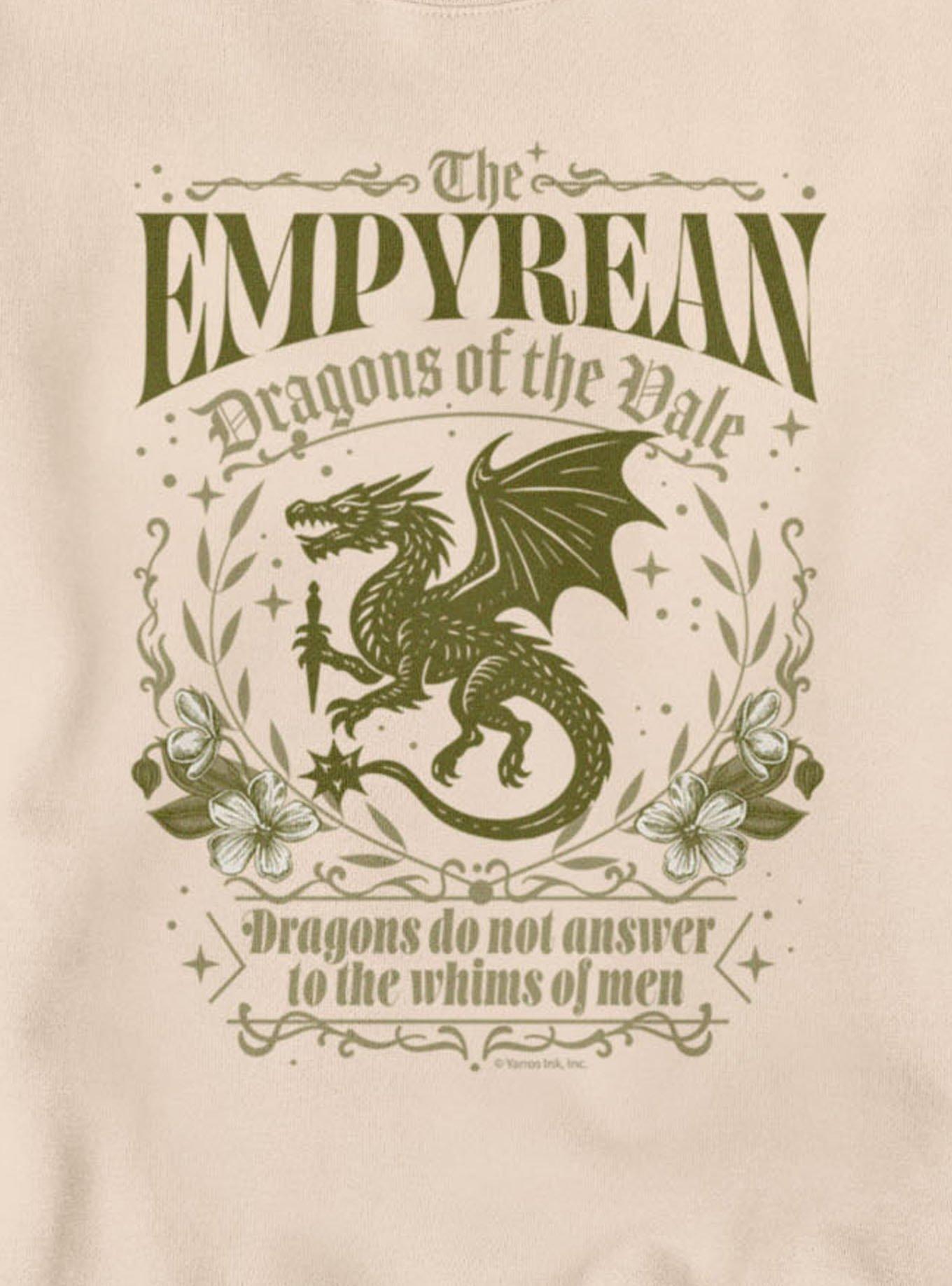 Fourth Wing The Empyrean Dragons Do Not Answer Men Sweatshirt, , hi-res