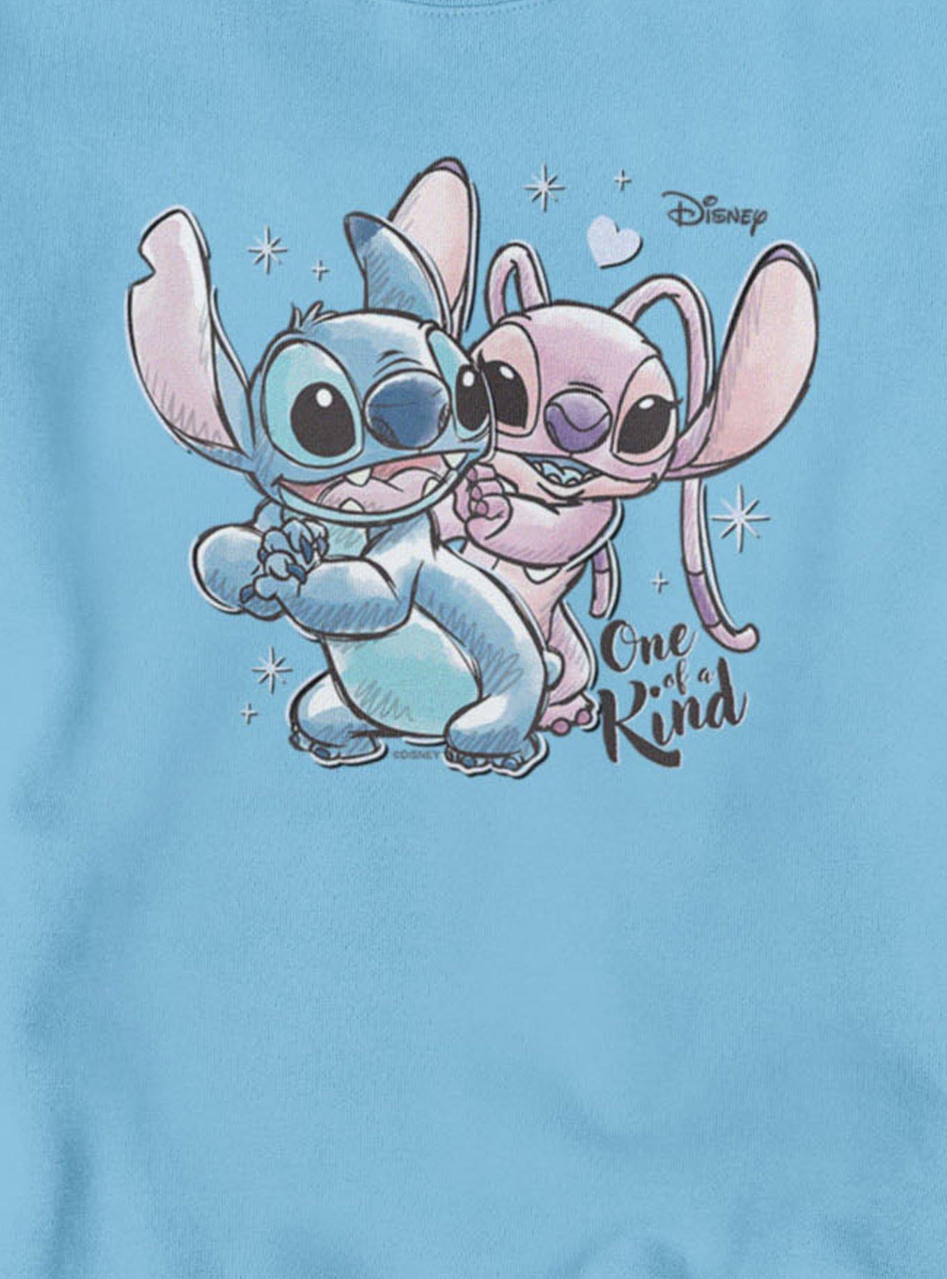 Disney Lilo & Stitch Stitch And Angel One Of A Kind Sweatshirt, , hi-res