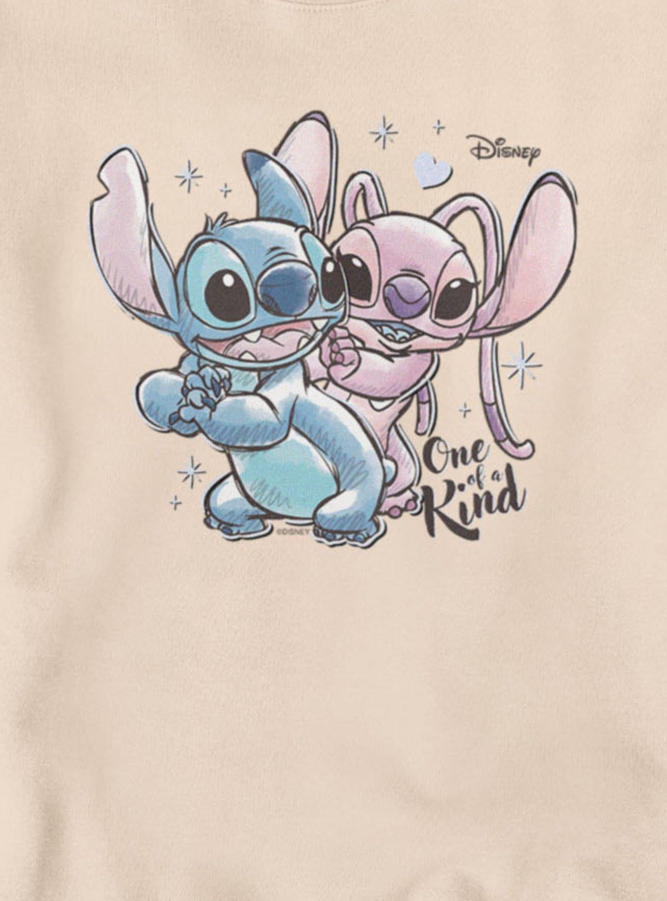 Disney Lilo & Stitch Stitch And Angel One Of A Kind Sweatshirt, , hi-res