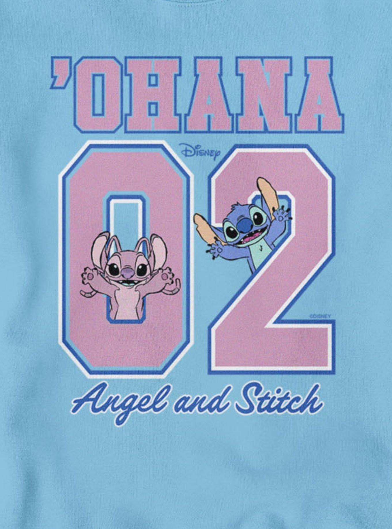 Disney Lilo & Stitch Stitch And Angel Ohana Sweatshirt, , hi-res
