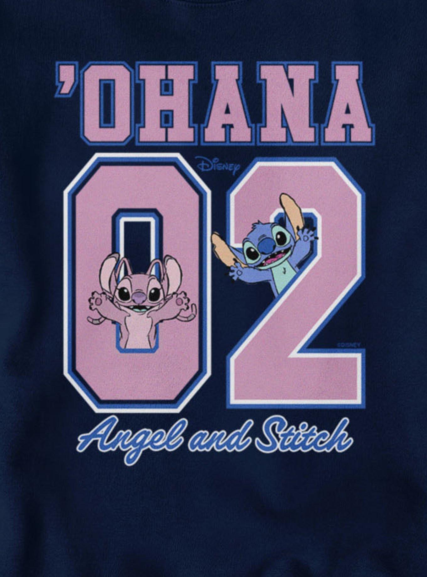 Disney Lilo & Stitch Stitch And Angel Ohana Sweatshirt, , hi-res