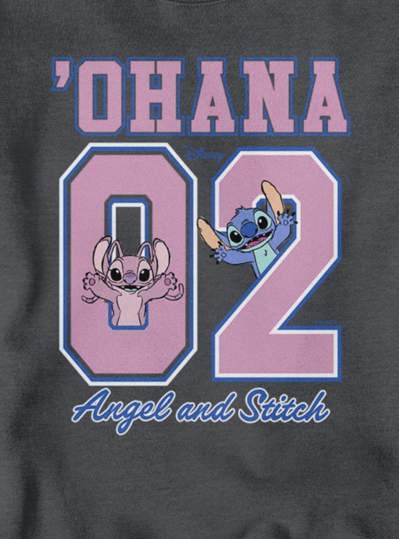 Disney Lilo & Stitch Stitch And Angel Ohana Sweatshirt, , hi-res