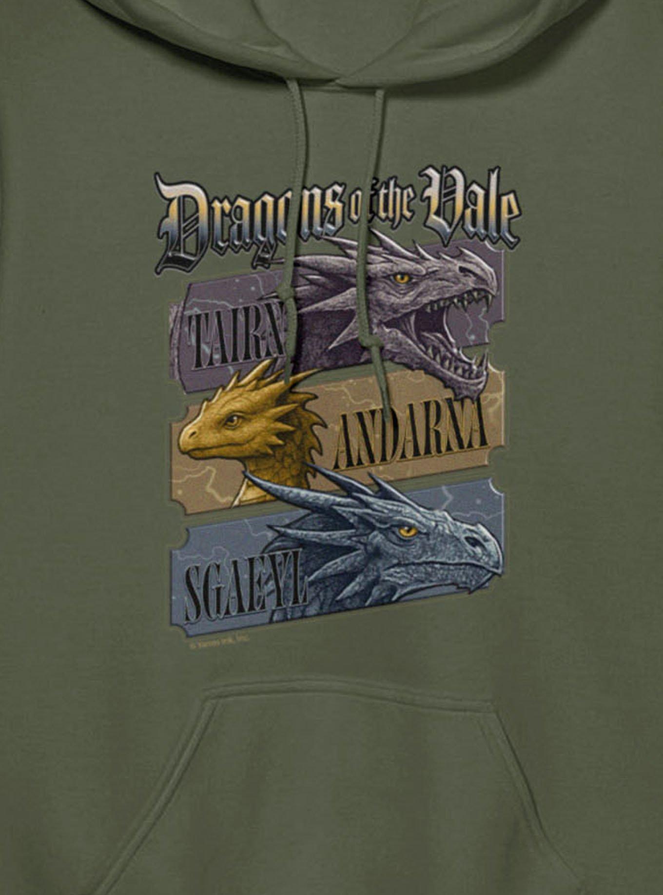 Fourth Wing The Empyrean Dragons Of The Vale Placards Hoodie, , hi-res