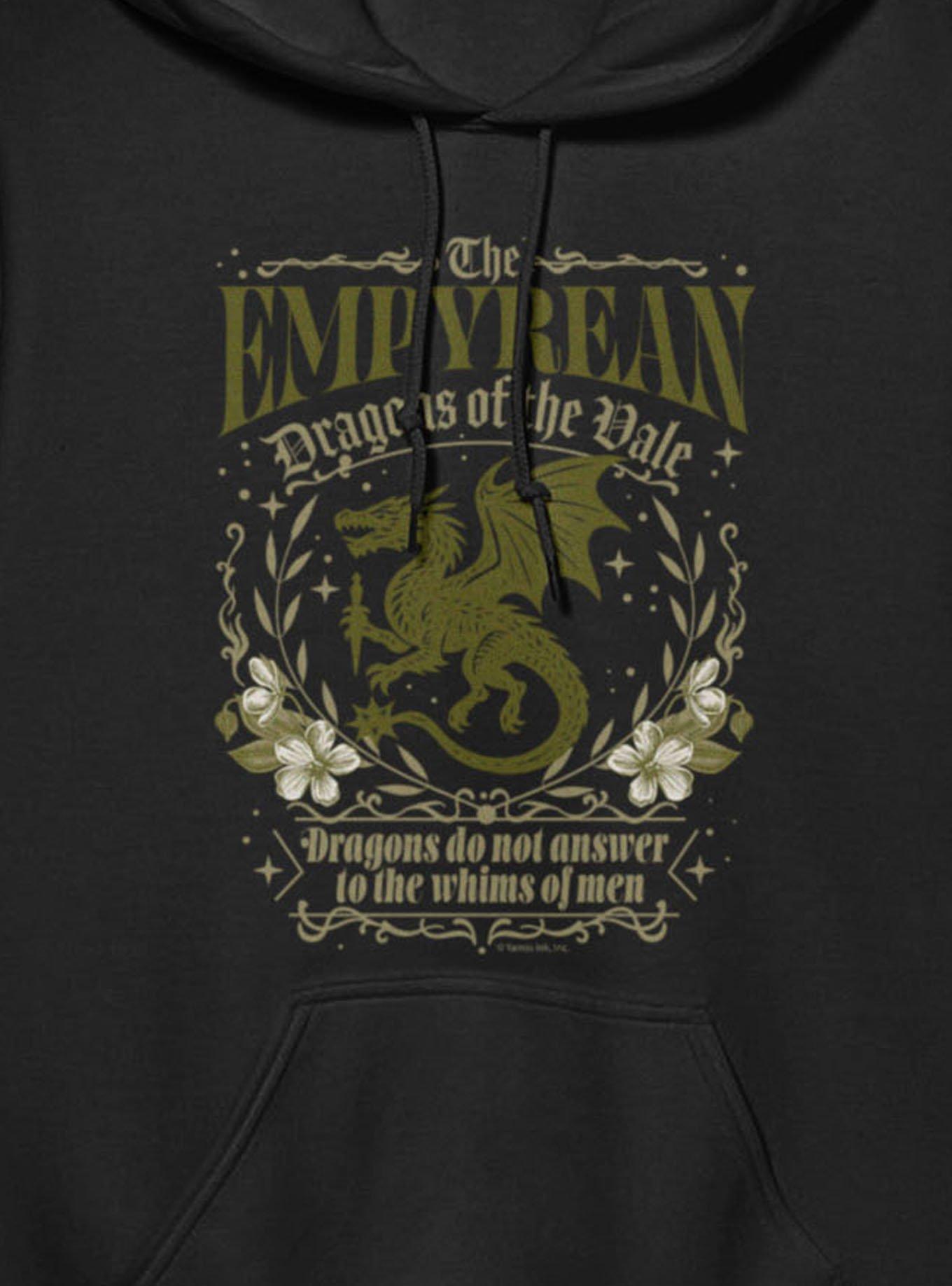 Fourth Wing The Empyrean Dragons Do Not Answer Men Hoodie, , hi-res