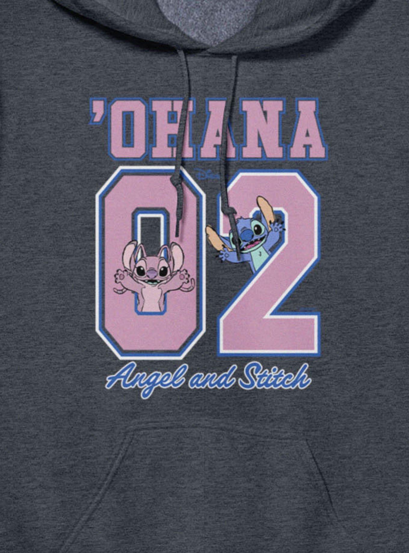 Disney Lilo & Stitch Stitch And Angel Ohana Hoodie, , hi-res