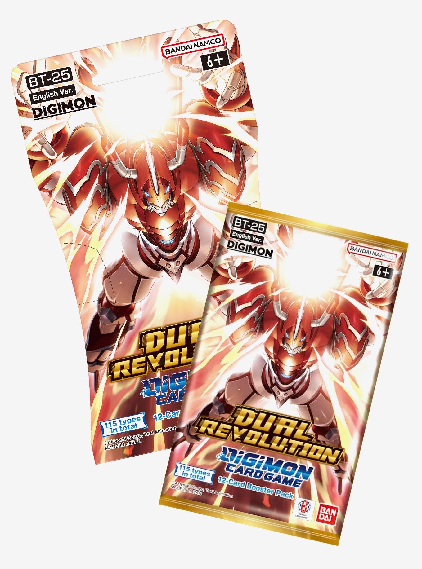 Bandai Namco Digimon Card Game Dual Revolution Booster Pack, , hi-res