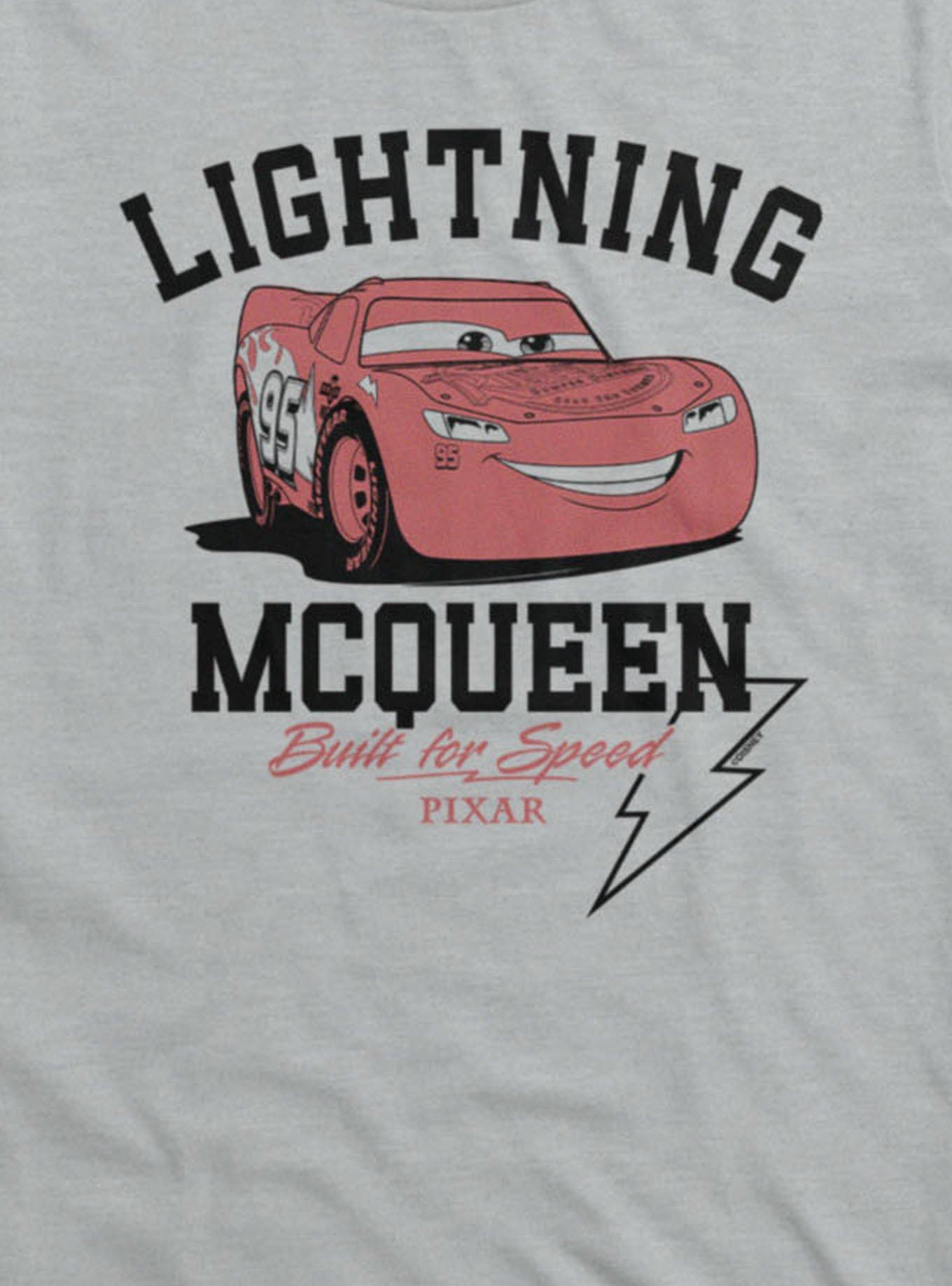 Disney Pixar Cars Lightning McQueen Built For Speed T-Shirt, , hi-res