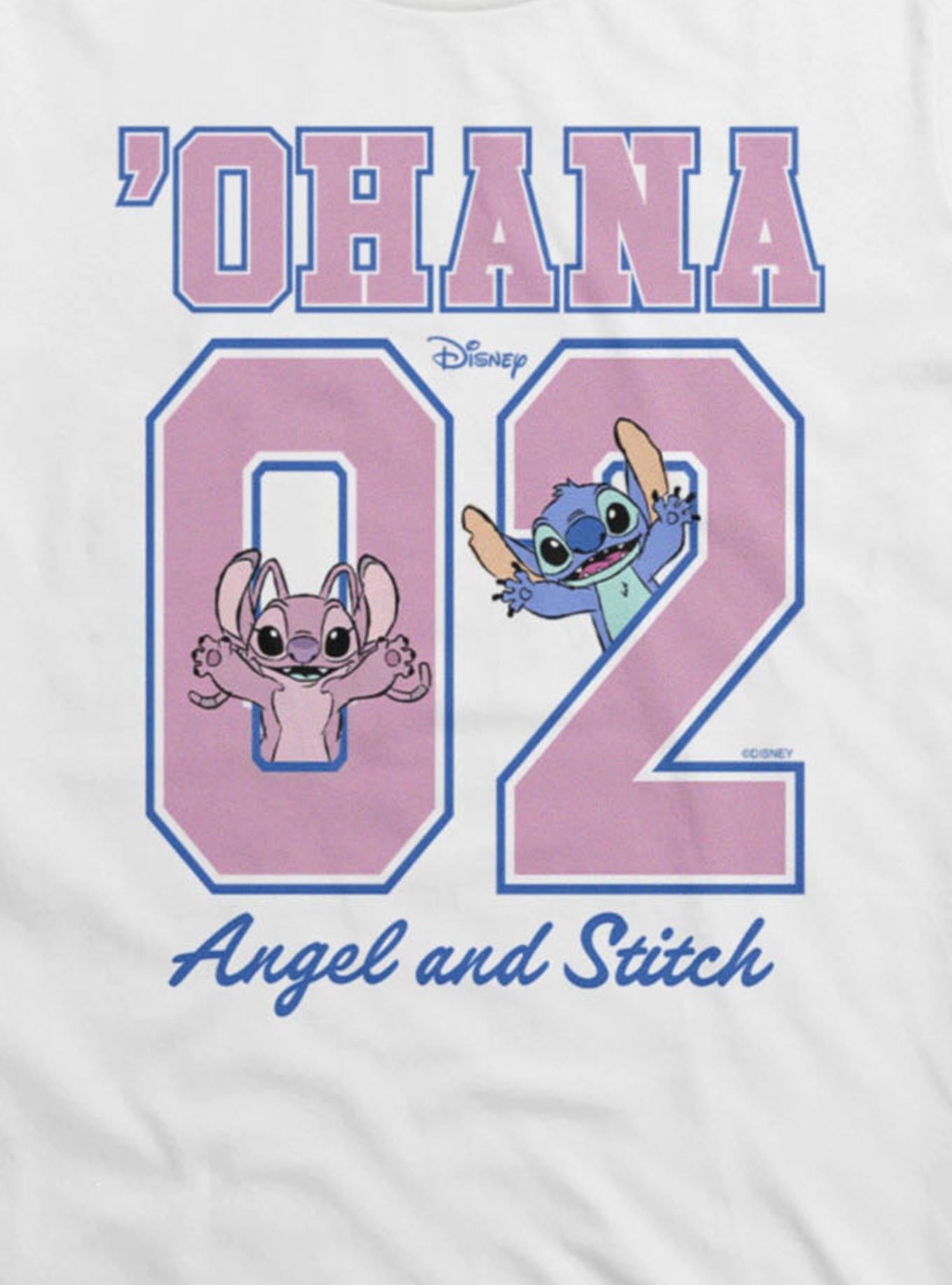 Disney Lilo & Stitch Stitch And Angel Ohana T-Shirt, , hi-res