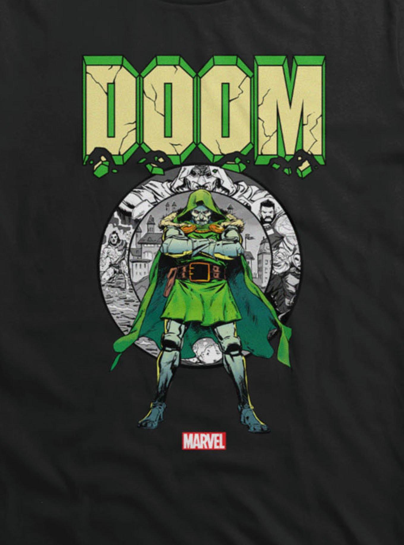 Marvel Comics Retro Doctor Doom Crumble Pose T-Shirt, , hi-res