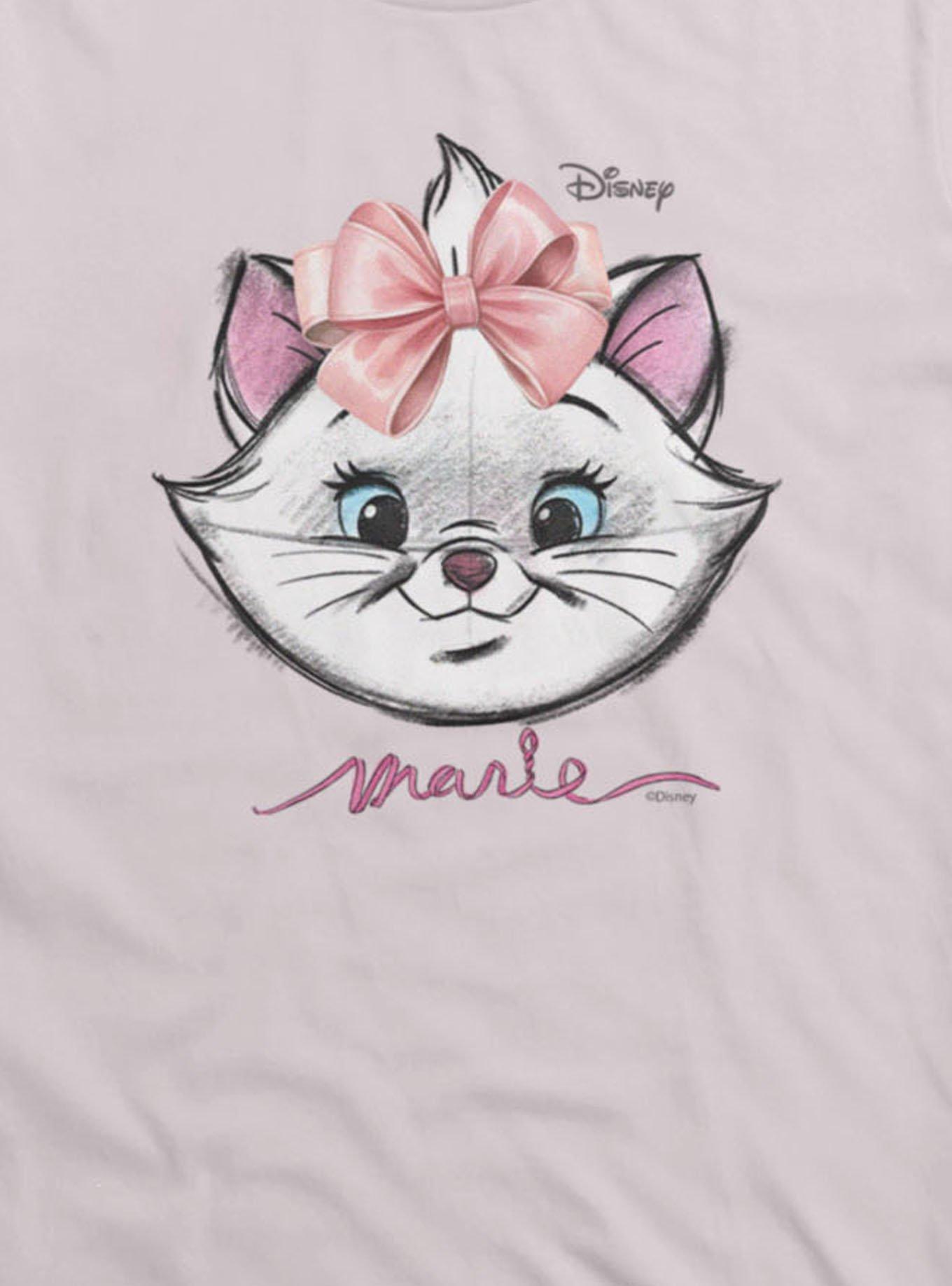Disney The Aristocats Marie Face Sketch T-Shirt, , hi-res