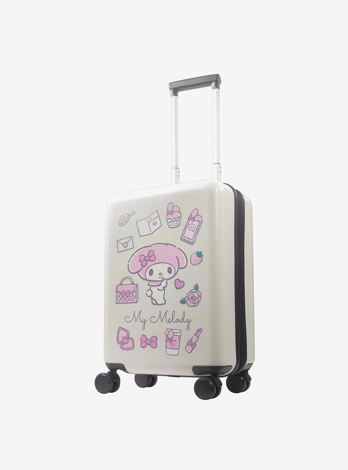 FUL Sanrio My Melody 22.5" Hardside Carry-On Spinner Luggage, , alternate