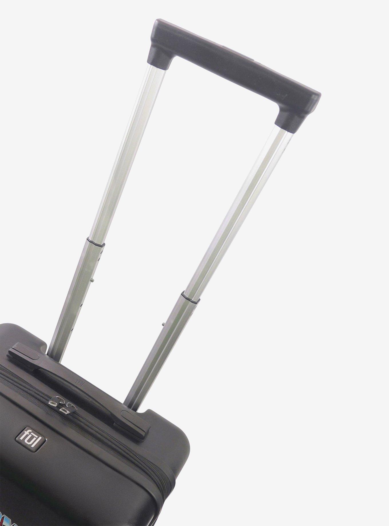 FUL DC Comics Superman "Man of Steel" 22.5" Hardside Carry-On Spinner Luggage, , alternate