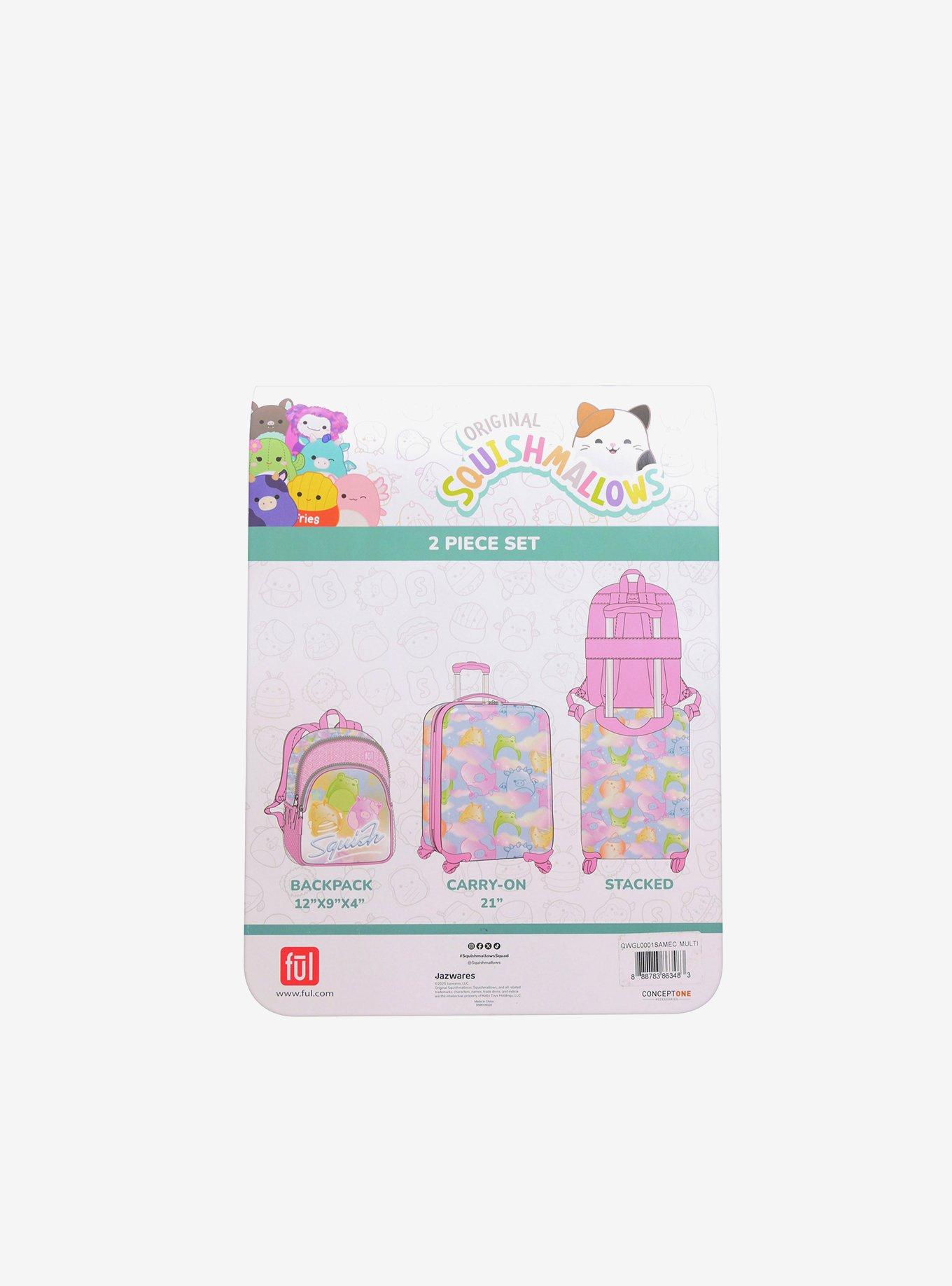 FUL Squishmallows Clouds 2-Piece Luggage Set, , alternate