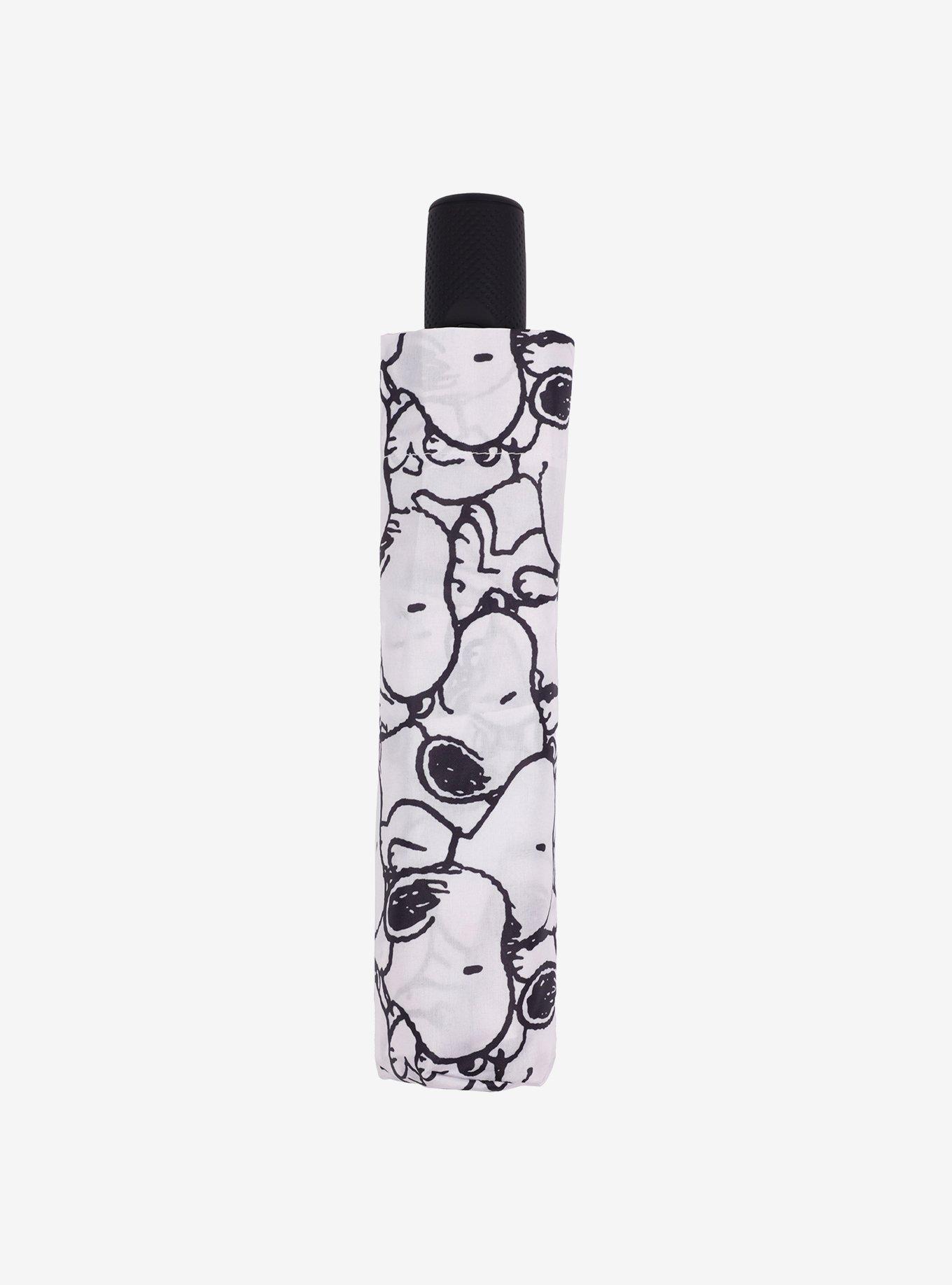 Peanuts Snoopy Black & White Allover Print Umbrella, , alternate