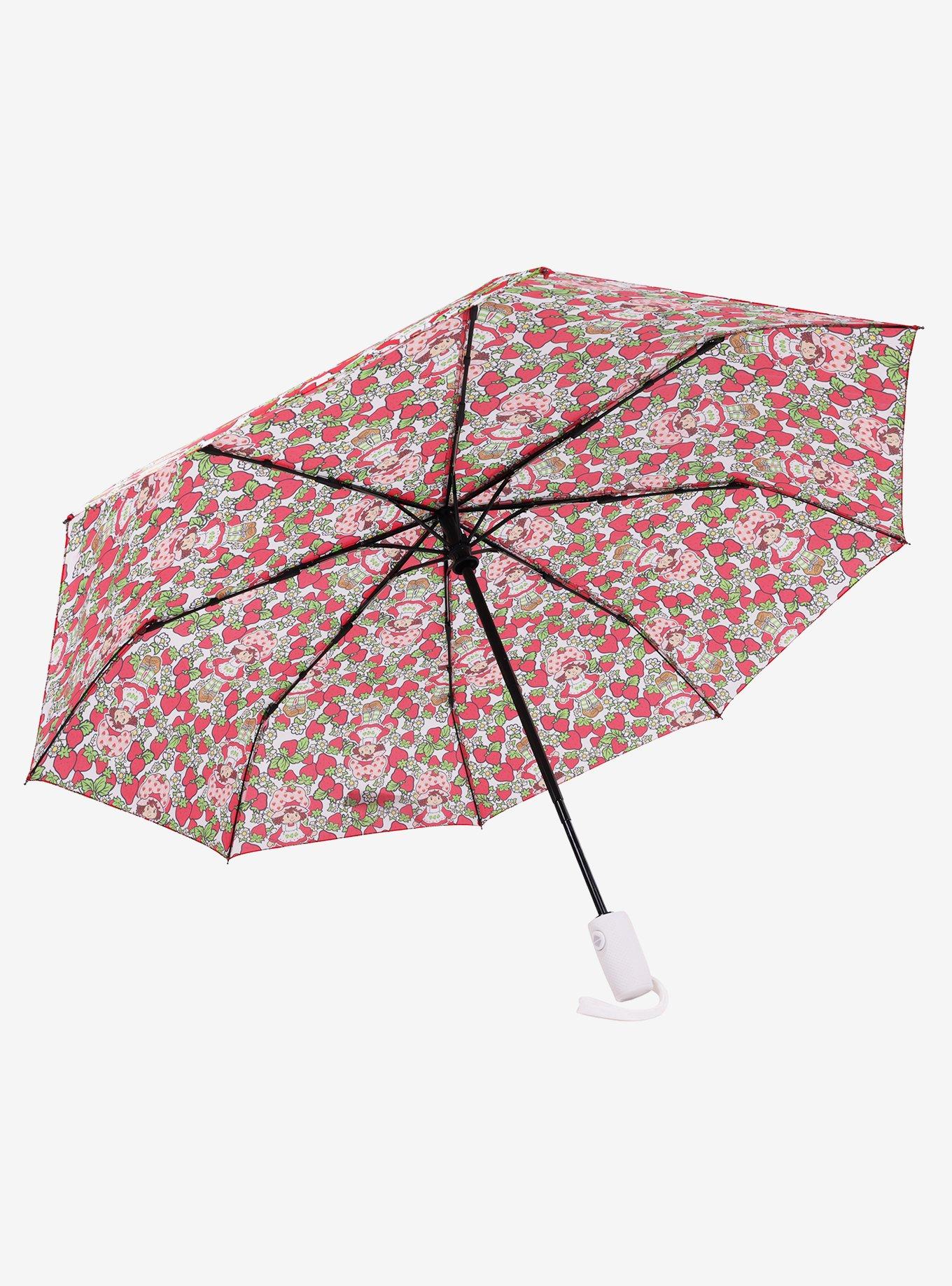 Strawberry Shortcake Toss Print Compact Umbrella, , hi-res