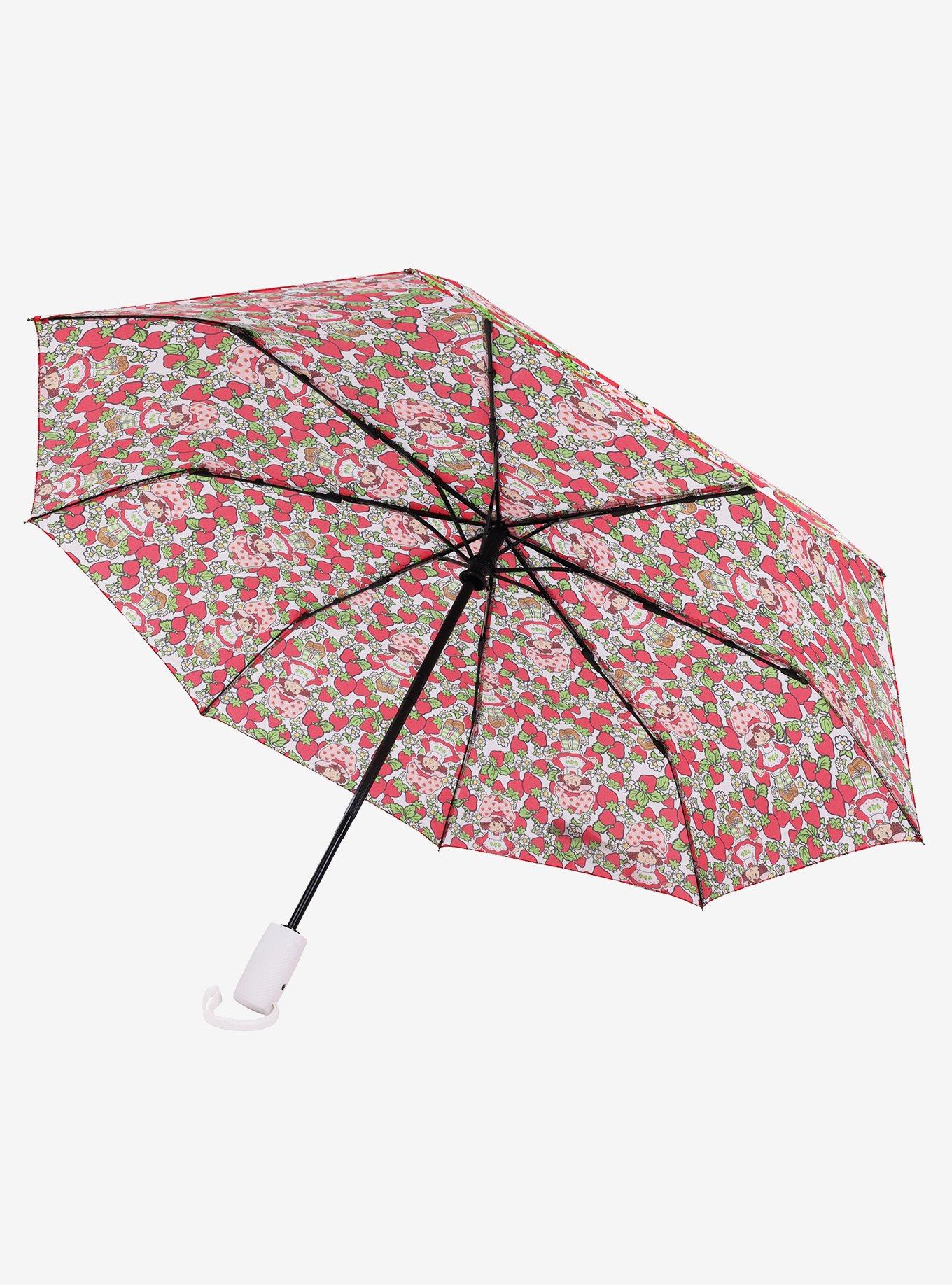Strawberry Shortcake Toss Print Compact Umbrella, , alternate