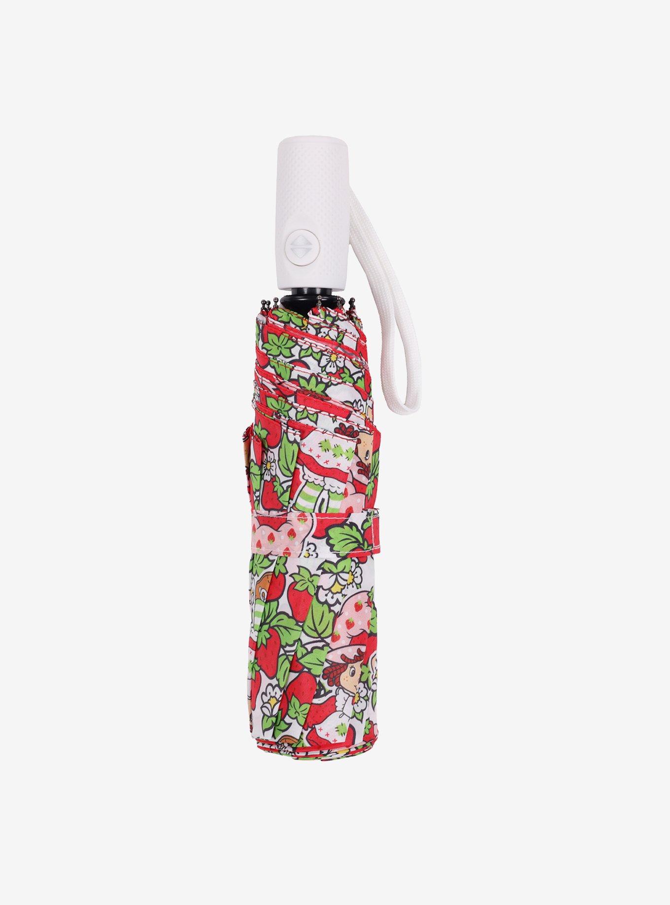 Strawberry Shortcake Toss Print Compact Umbrella, , alternate
