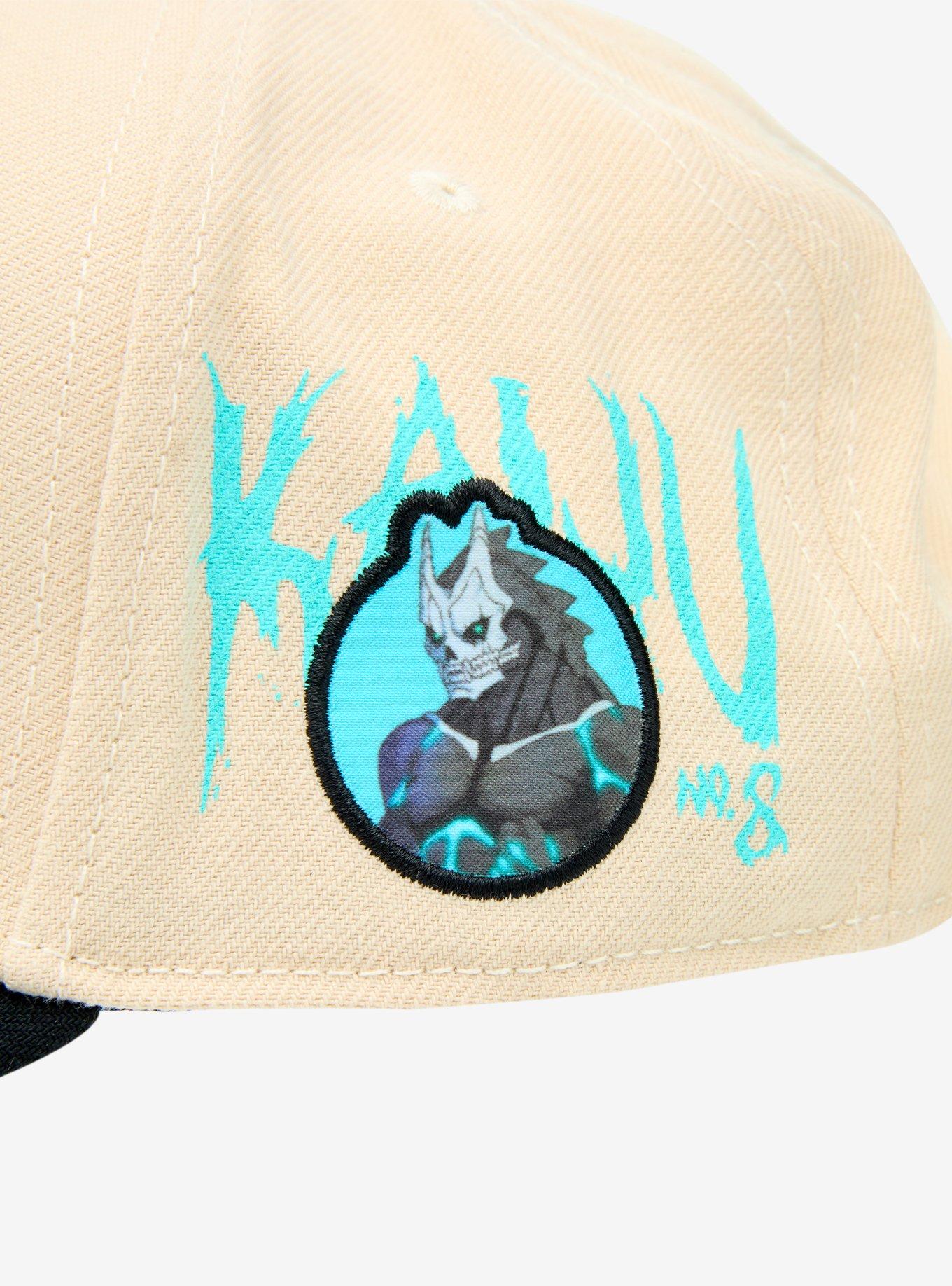 Kaiju No. 8 Embroidered Patch Number Snapback Hat, , alternate