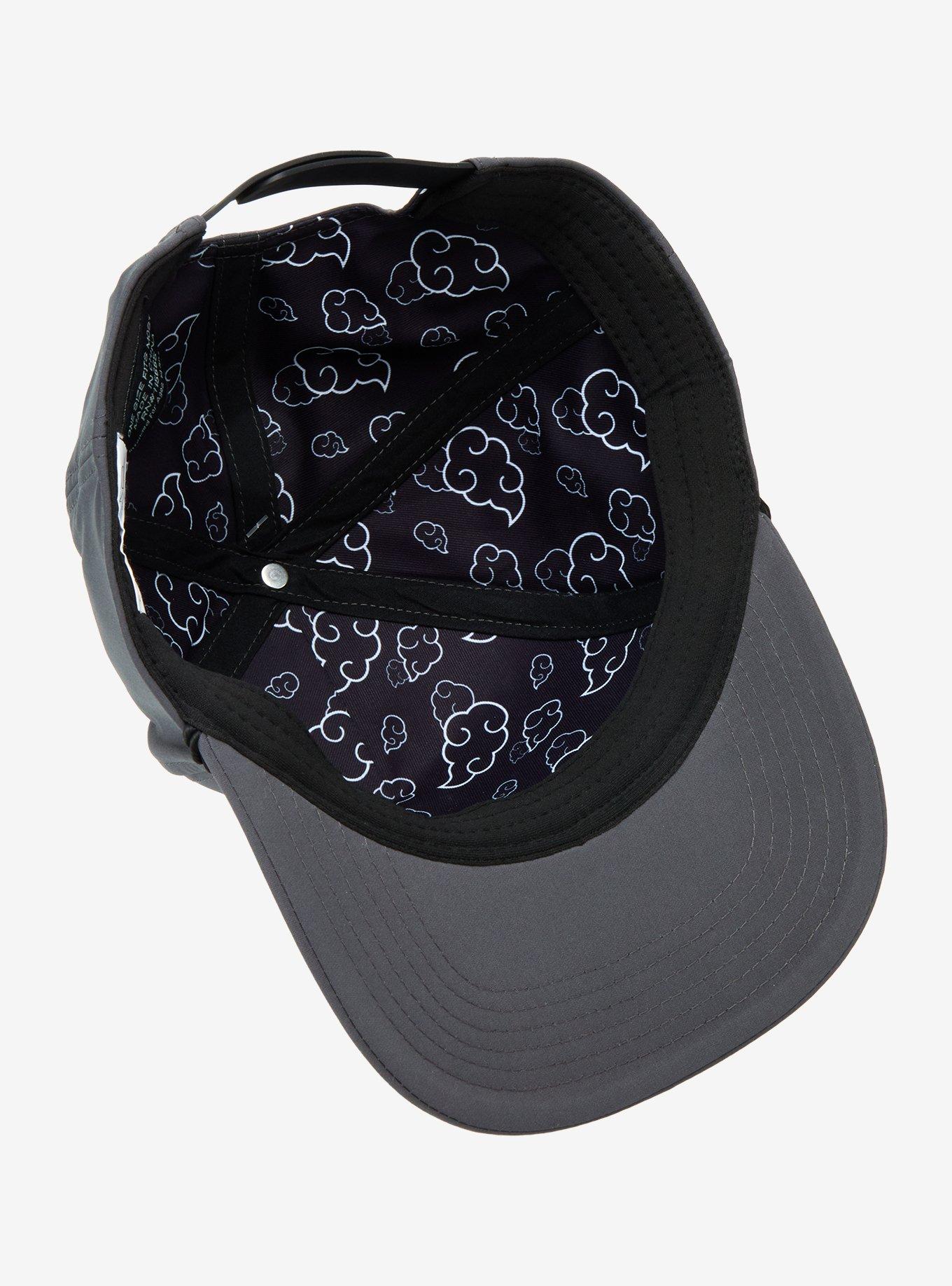 Naruto Shippuden Akatsuki Cord Snapback Hat, , alternate