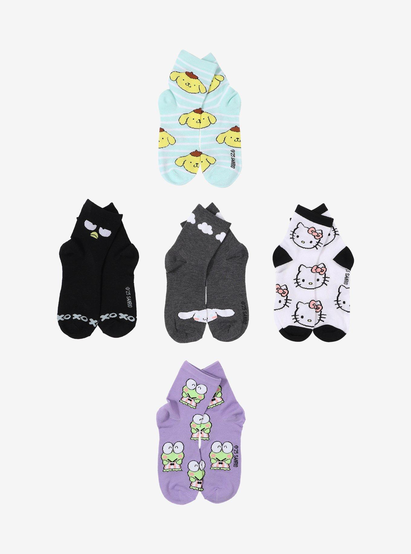 Hello Kitty And Friends Character Ankle Socks 5 Pair, , hi-res