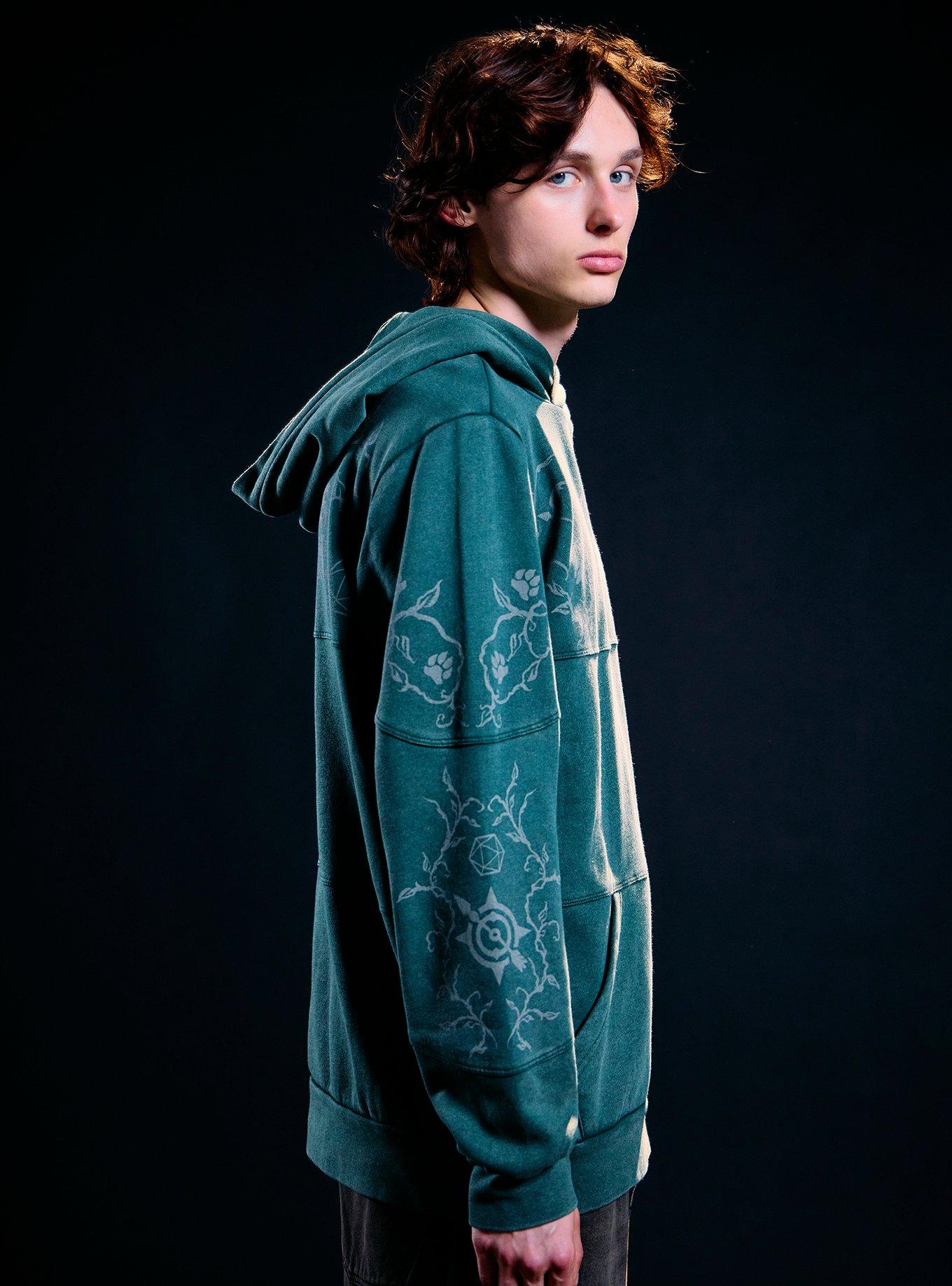 Dungeons & Dragons Ranger Hoodie, GREEN, alternate - view 4