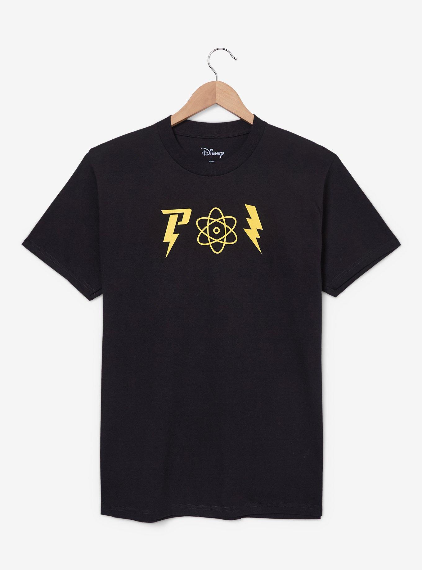 Disney A Goofy Movie Powerline Graphic T-Shirt &mdash; BoxLunch Exclusive, BLACK, alternate
