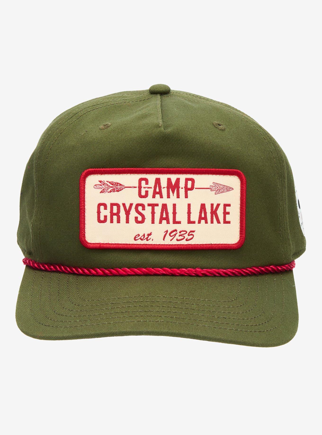 Friday The 13th Camp Crystal Lake Patch Snapback Hat, , hi-res