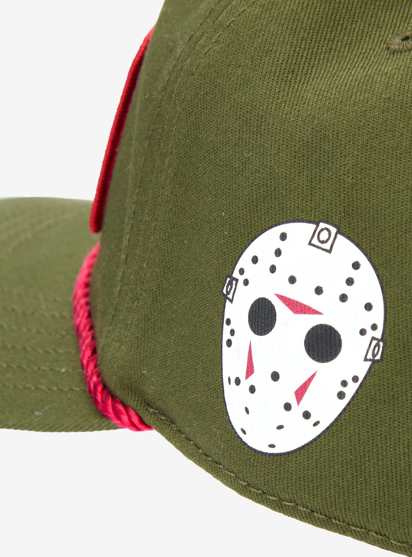 Friday The 13th Camp Crystal Lake Patch Snapback Hat, , alternate