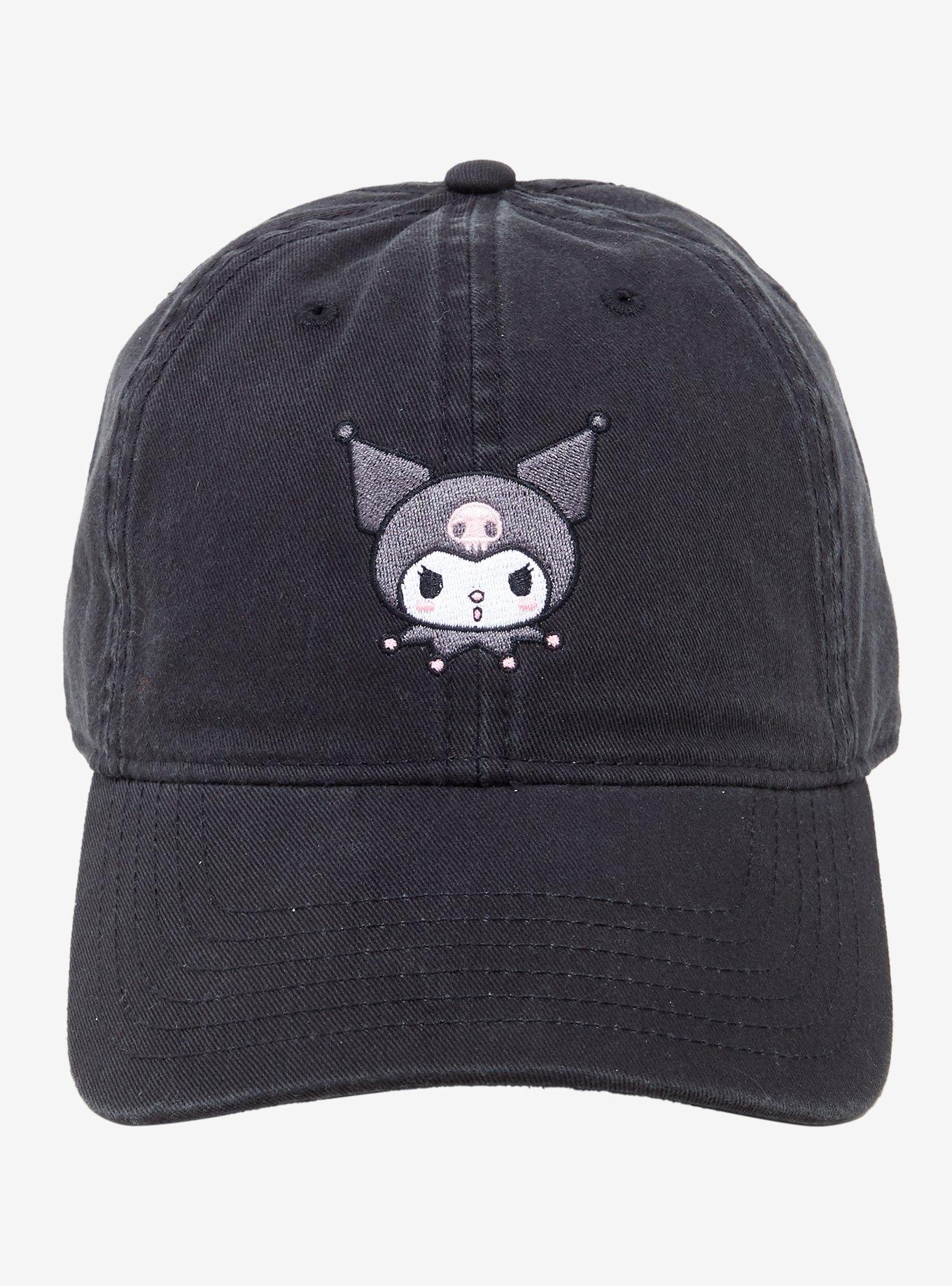 Kuromi Face Dad Cap, , hi-res