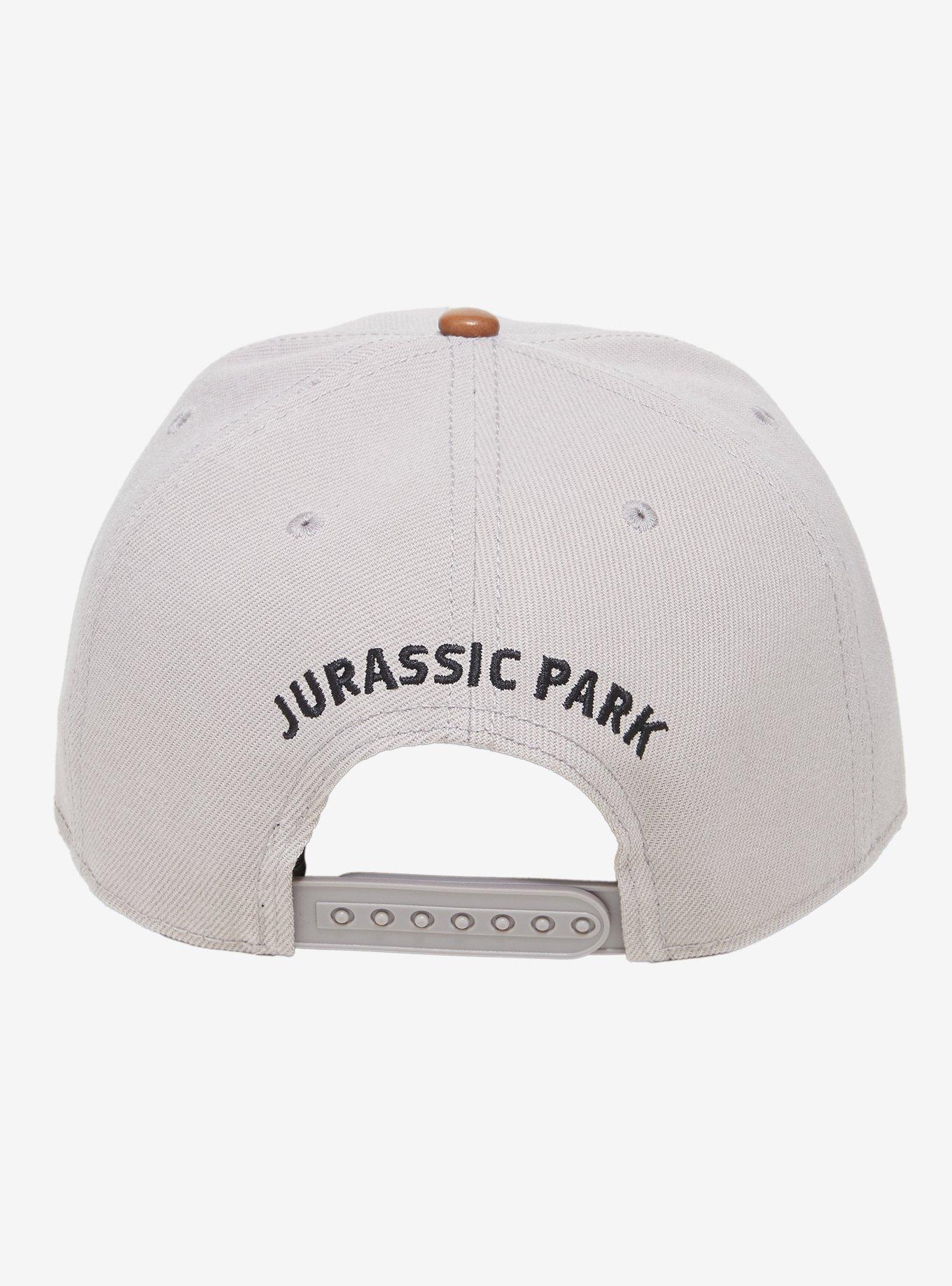 Jurassic Park Dinosaur Patch Snapback Hat, , alternate
