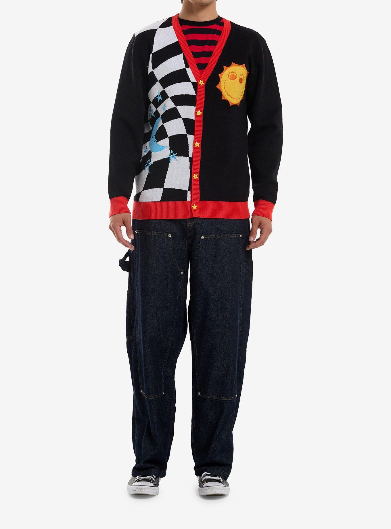 The Amazing Digital Circus Sun & Moon Split Cardigan, , hi-res