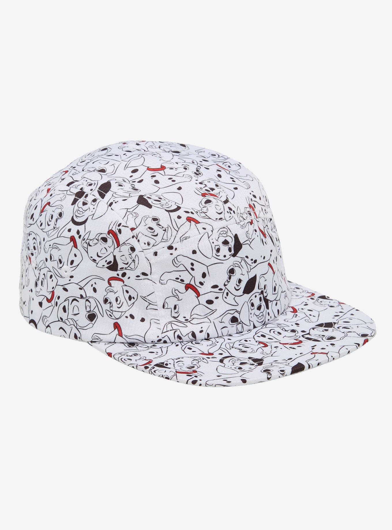 Disney 101 Dalmatians Puppies Allover Print Camper Ball Cap - BoxLunch Exclusive, , hi-res