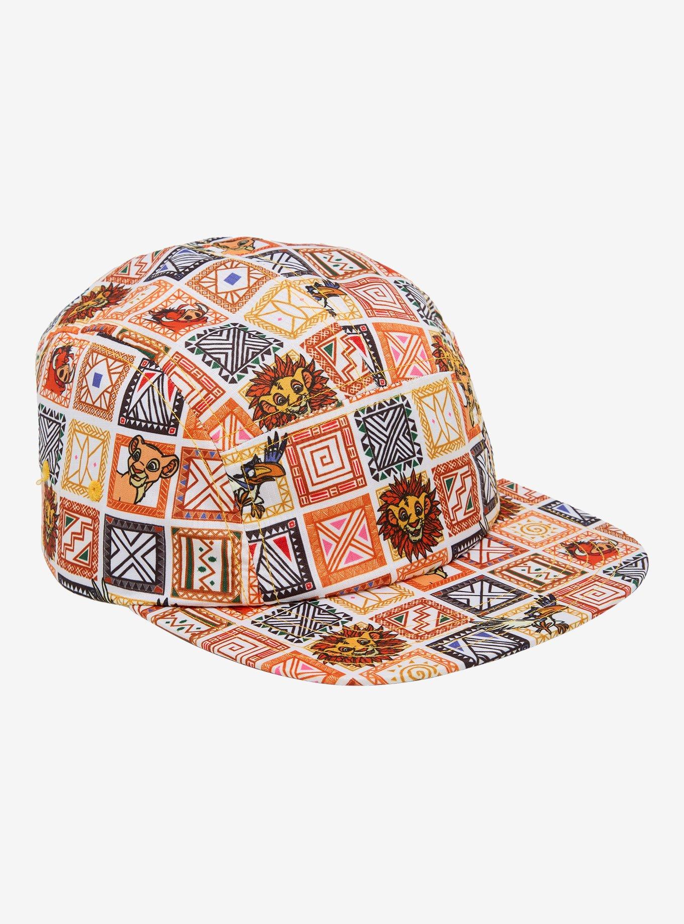 Disney The Lion King Patterned Allover Print Camper Ball Cap - BoxLunch Exclusive, , hi-res