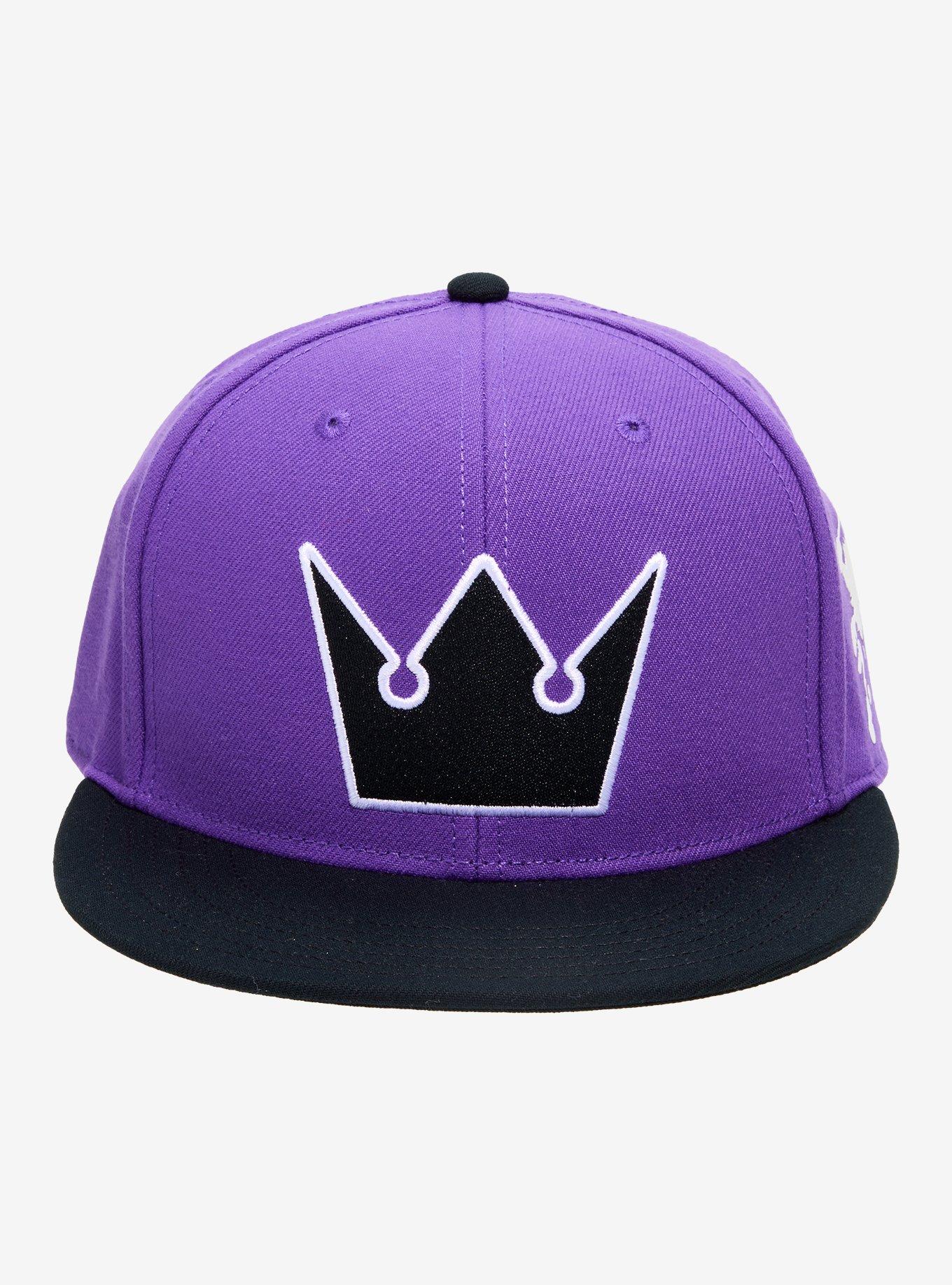 Disney Kingdom Hearts Embroidered Logo Ball Cap - BoxLunch Exclusive, , hi-res