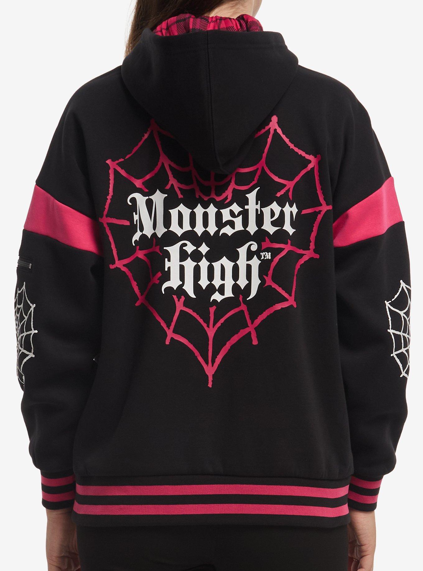 Monster High Skullette Girls Varsity Jacket, , hi-res